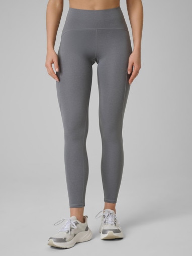Damskie legginsy treningowe 4F 4FRSS26TFTIF499 - szare