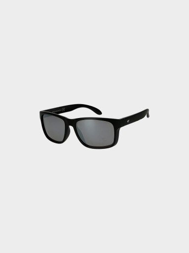 4F Damskie okulary przeciwsłoneczne 4F 4FWSS25ASUNU067  czarne Czarny