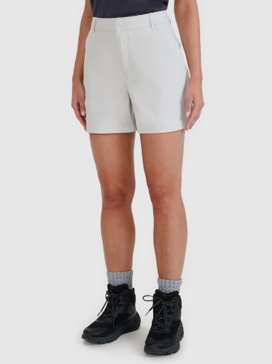 Damskie spodenki trekkingowe 4F 4FWSS25TFSHF0994 - szare
