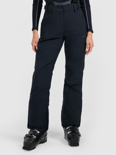 Damskie spodnie narciarskie 4F 4FWAW25TFTRF0944 - czarne