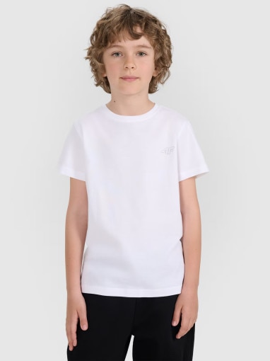 Dziecięcy t-shirt (2-pack) 4F 4FJRAW25TTSHU3157 - multikolor