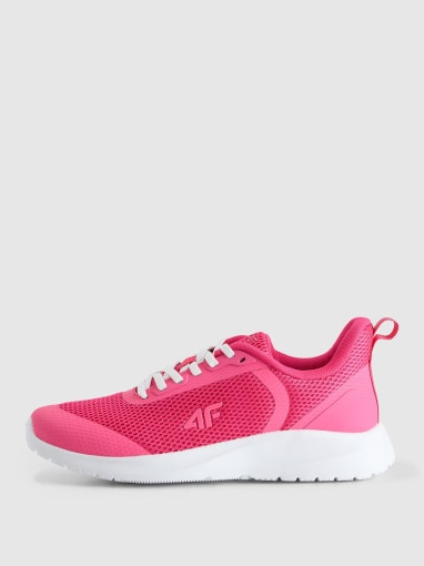 4F JUNIOR Dziecięce buty sportowe 4F 4FJRSS25FSPOF192  różowe Różowy