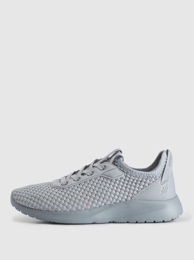 4F JUNIOR Dziecięce buty sportowe 4F 4FJRSS25FSPOM181  szare Szary