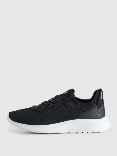 4F JUNIOR Dziecięce buty sportowe 4F 4FJRSS25FSPOU194  czarne Czarny