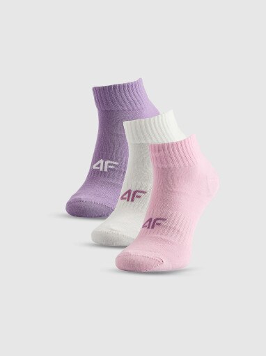 Obrazek dla: 4F JUNIOR Dziewczęce skarpetki (3pack) 4F 4FJRSS26USOCF0857 multikolor Multikolor