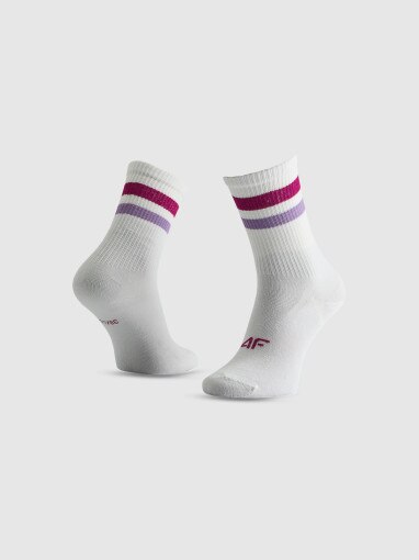 Dziewczęce skarpetki (2-pack) 4F 4FJRSS26USOCF666 - multikolor