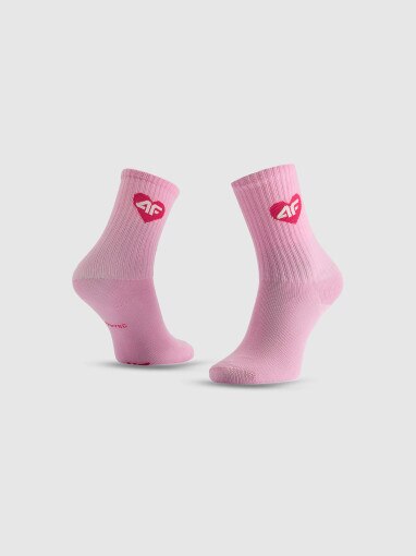 Dziewczęce skarpetki (2-pack) 4F 4FJRSS26USOCF668 - multikolor