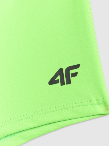Chłopięce kąpielówki 4F 4FJRSS26USWTM077 - zielone