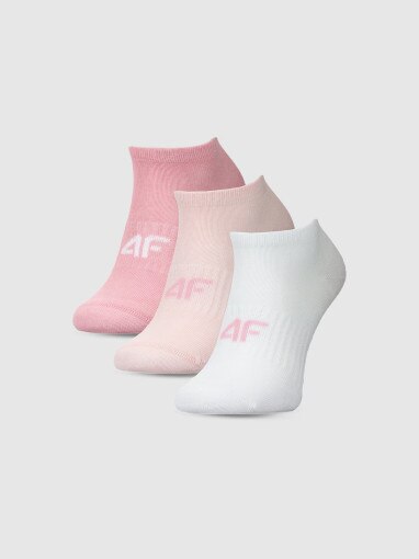 4F JUNIOR Dziewczęce skarpetki (3pack) 4F 4FJWMM00USOCF496  multikolor Multikolor