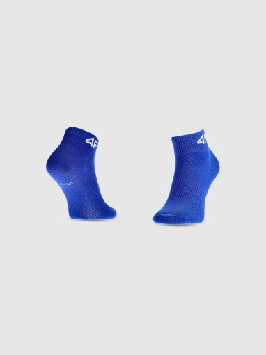 Chłopięce skarpetki za kostkę (2-pack) 4F 4FJWSS25USOCM434 - multikolor