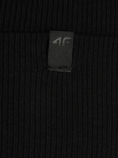 Dziecięca czapka beanie 4F 4FJRSS26ACAPU0766 - czarna