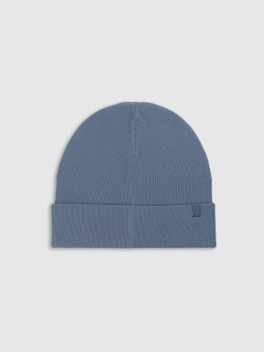 4F JUNIOR Dziecięca czapka beanie 4F 4FJWSS25ACAPU506  niebieska Niebieski