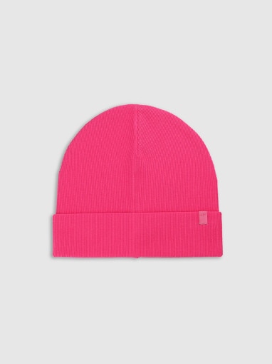 4F JUNIOR Dziecięca czapka beanie 4F 4FJWSS25ACAPU506  różowa Różowy