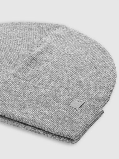 Dziecięca czapka beanie 4F 4FJWSS25ACAPU506 - szara