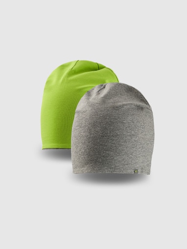 Obrazek dla: 4F JUNIOR Dziecięca czapka beanie dwustronna 4F 4FJRSS26ACAPU0765  zielona Zielony
