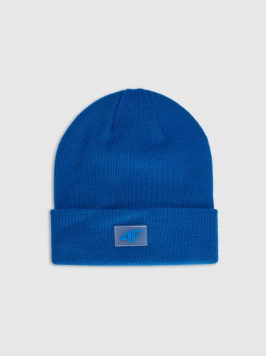 4F JUNIOR Dziecięca czapka zimowa 4F 4FJRAW25ACAPU0743 niebieska Niebieski