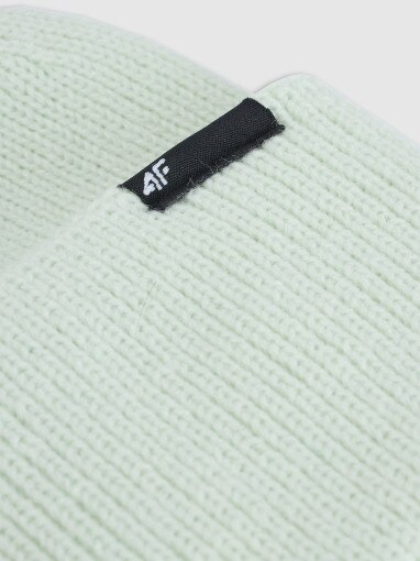 Dziecięca czapka zimowa 4F 4FJWAW25ACAPU652 - czarna