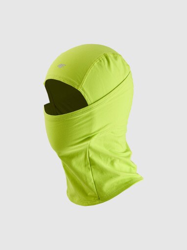 4F JUNIOR Dziecięca kominiarka narciarska 4F 4FJWAW25ABALU127 zielona Zielony