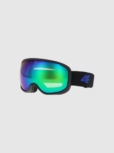 Dziecięce gogle narciarskie 4F 4FJWMM00AGOGU067 - czarne