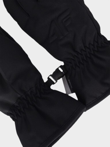 Dziecięce rękawiczki narciarskie 4F Thinsulate 4FJWAW25AFGLU190 - czarne