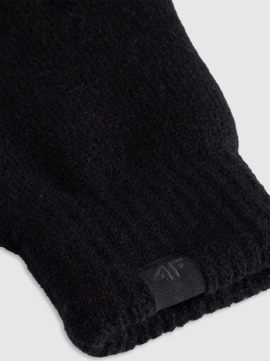 Dziecięce rękawiczki Soft Touch 4F 4FJWAW25AGLOU154 - czarne