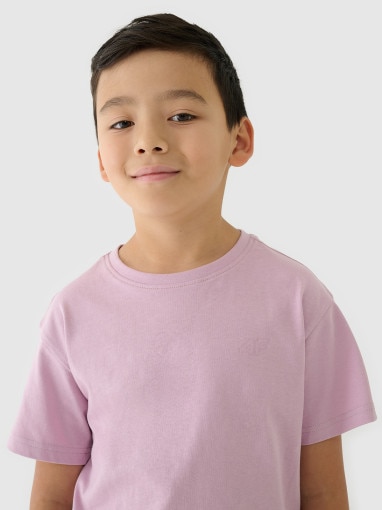 4F JUNIOR Dziecięcy tshirt basic (2pack) 4F 4FJRAW24TTSHU2562  multikolor Multikolor 2