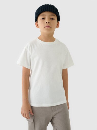 4F JUNIOR Dziecięcy tshirt basic (2pack) 4F 4FJRAW24TTSHU2562  multikolor Multikolor
