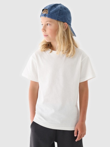 4F JUNIOR Dziecięcy tshirt basic (2pack) 4F 4FJRAW24TTSHU2562  multikolor Multikolor