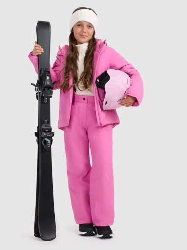 Dziewczęca bielizna polarowa (góra) 4F 4FJRAW25UFLEF070 - biała