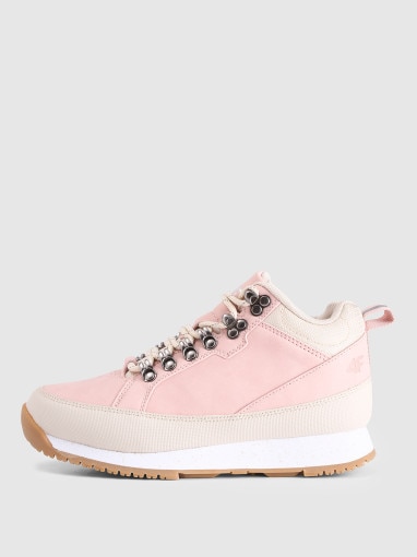 4F JUNIOR Dziewczęce buty przejściowe 4WALKER 4F 4FJRAW25FWINF071 różowe Różowy