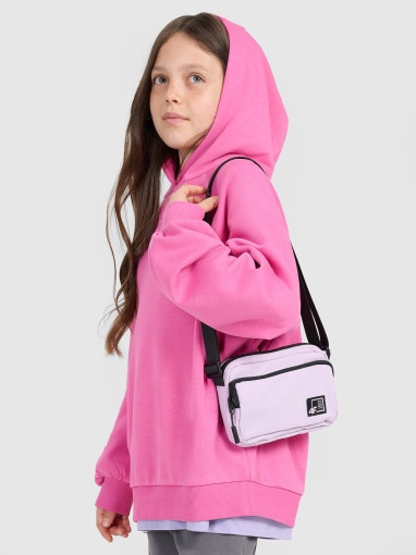 4F JUNIOR Saszetka dziecięca na ramię 4F 4FJRAW25APOUF111  fioletowa Fioletowy