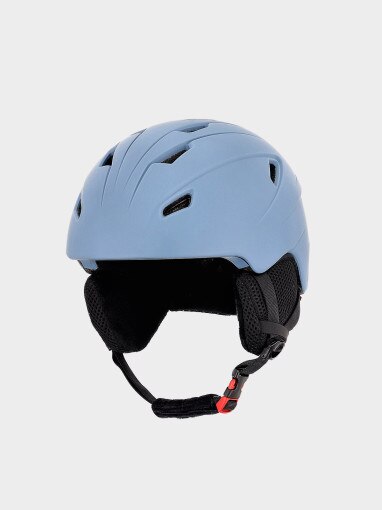 4F Kask narciarski uniseks 4F 4FWAW24AHELU089 niebieski Niebieski