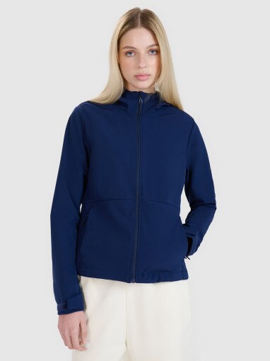 4F Damski softshell 4F 4FWSS25TSOFF320  granatowy Granatowy