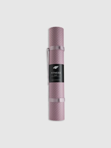  4F Mata treningowa antyposlizgowa 4F 4FRMM00AMATU034  fioletowa Fioletowy