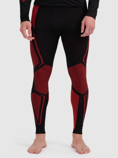 Męska bielizna termoaktywna (dół) 4F 4FRAW25USEAM269 - czerwona