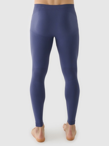 Męska bielizna termoaktywna (dół) 4F 4FWAW25USEAM242 - granatowa