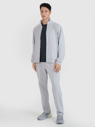 Męska bluza treningowa 4F 4FRSS25TFSWM634 - szara