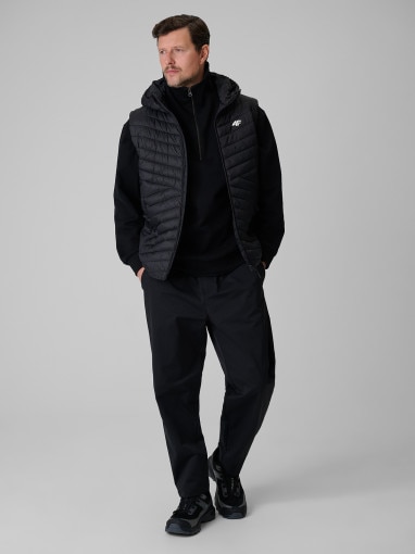 Bezrękawnik treningowy 4F PRO 4FWSS26TVJAM344 - czarny