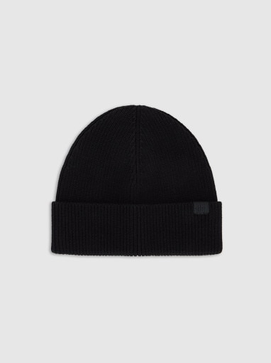  4F Męska czapka beanie 4F 4FRAW25ACAPM0831  czarna Czarny