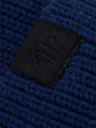 Męska czapka beanie 4F 4FRAW25ACAPM0831 - niebieska