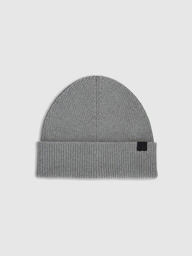  4F Męska czapka beanie 4F 4FRAW25ACAPM0831  szara Szary