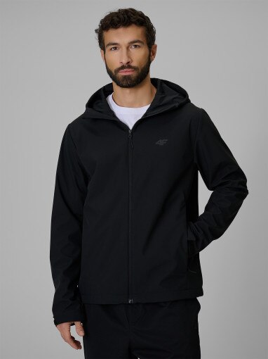 Obrazek dla: 4F Męska kurtka softshell 4F 4FRSS26TSOFM624  czarna Czarny