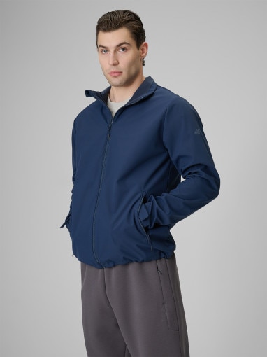 Obrazek dla: 4F Męska kurtka softshell wiatroodporna 4F 4FWSS26TSOFM548  granatowa Granatowy