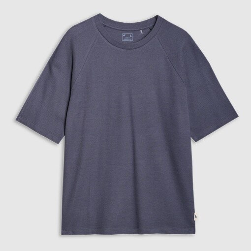 Męski t-shirt oversize 4F 4FRSS25TTSHM2731 - szary