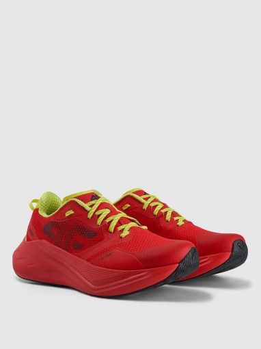 Męskie buty do biegania 4F FASTRUN 1.0 4FRSS25FSPOM160 - czerwone