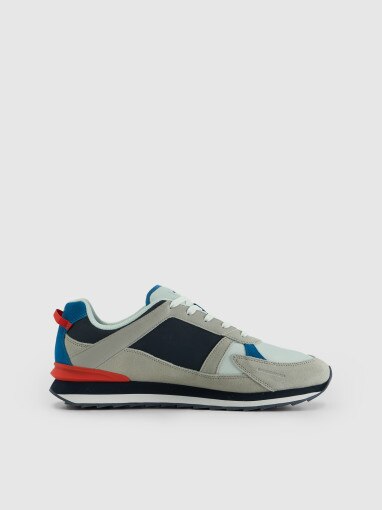 Męskie sneakersy 4CITY 4F 4FRSS26FSNEM023 - szare