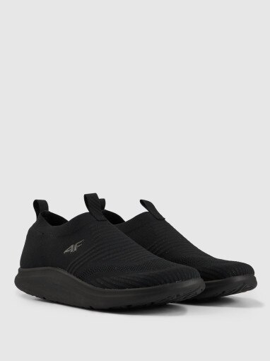 Męskie sneakersy wsuwane NEONITE 4F 4FRSS26FSNEM020 - czarne