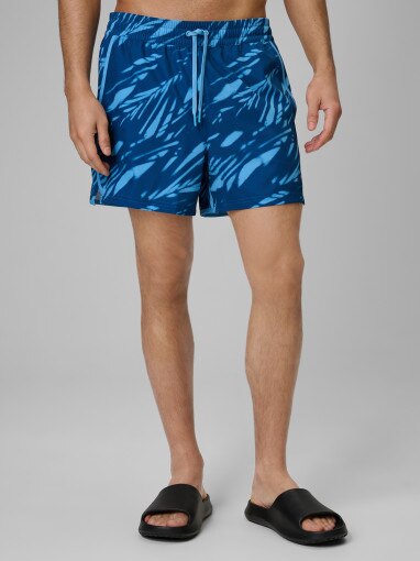 Męskie spodenki plażowe boardshorty 4F 4FWSS26UBDSM166 - granatowe