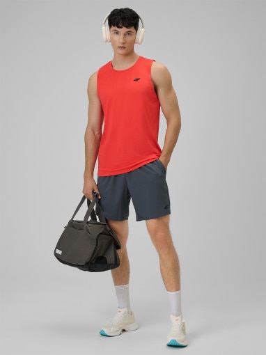  4F Męskie spodenki treningowe 4F 4FRSS26TFSHM1662  szare Szary