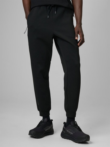 Męskie spodnie dresowe joggery 4F 4FRSS26TTROM1903 - czarne